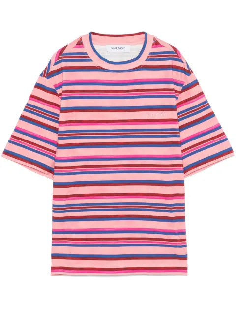 Khrisjoy playera Celeste Stripes