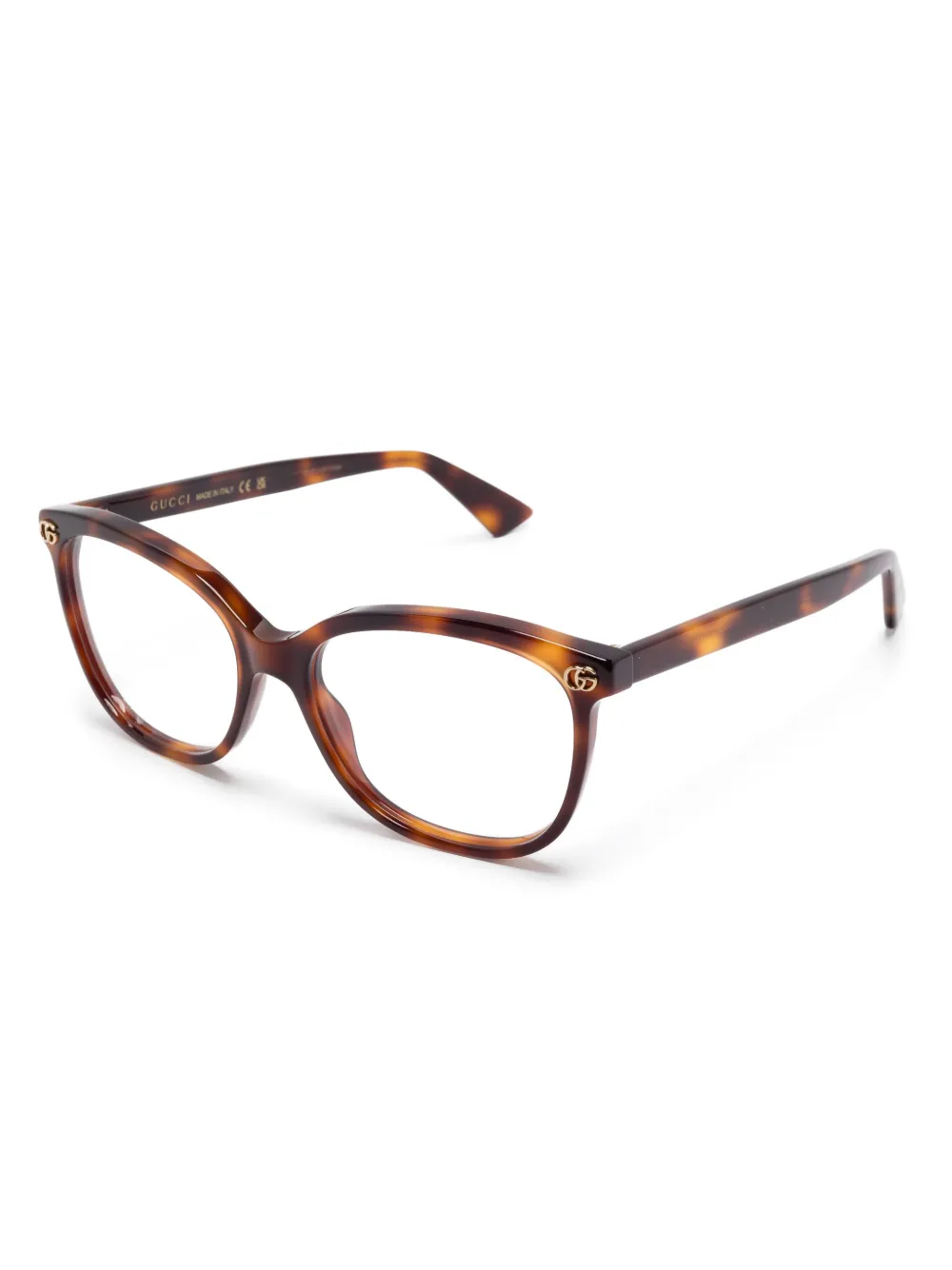 Gucci Eyewear Bril met vierkant montuur - Bruin