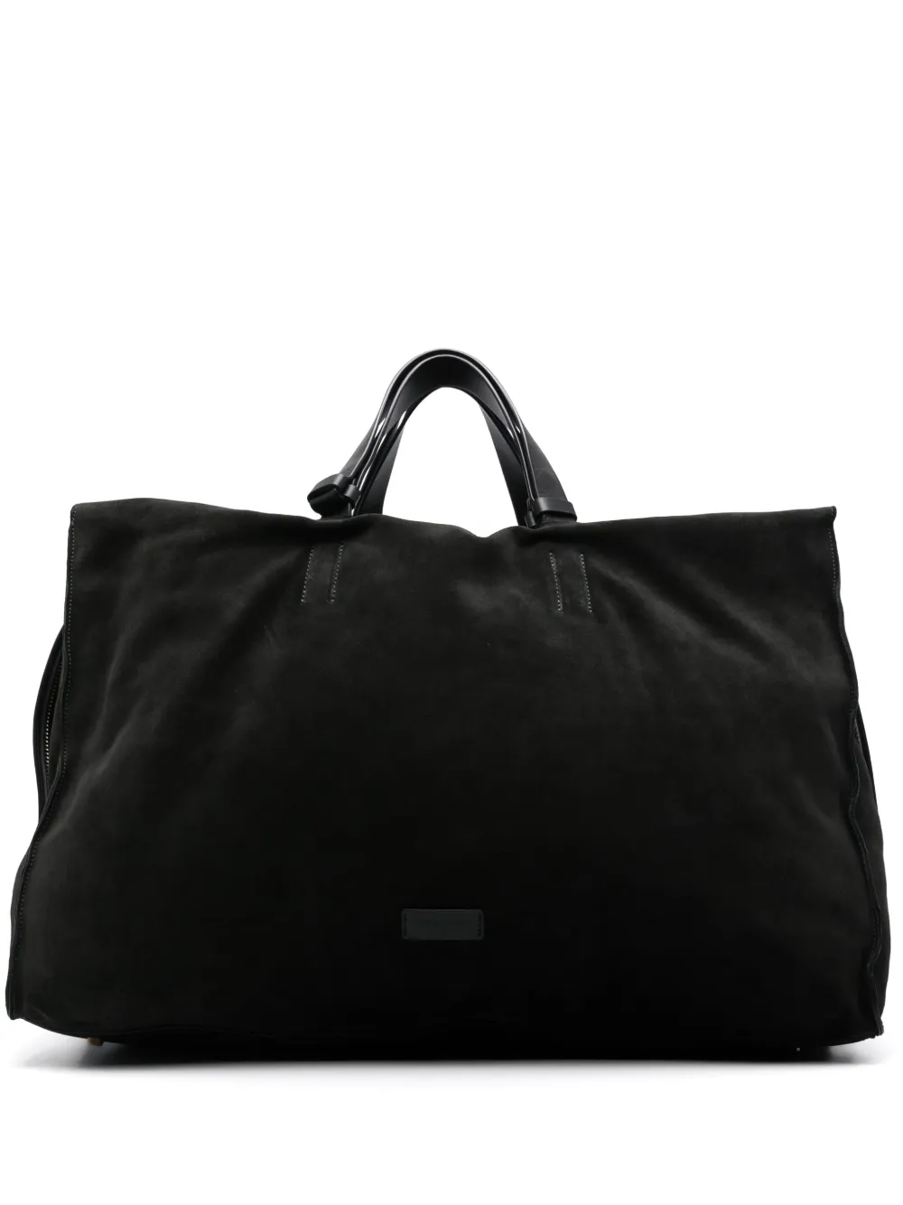 suede holdall