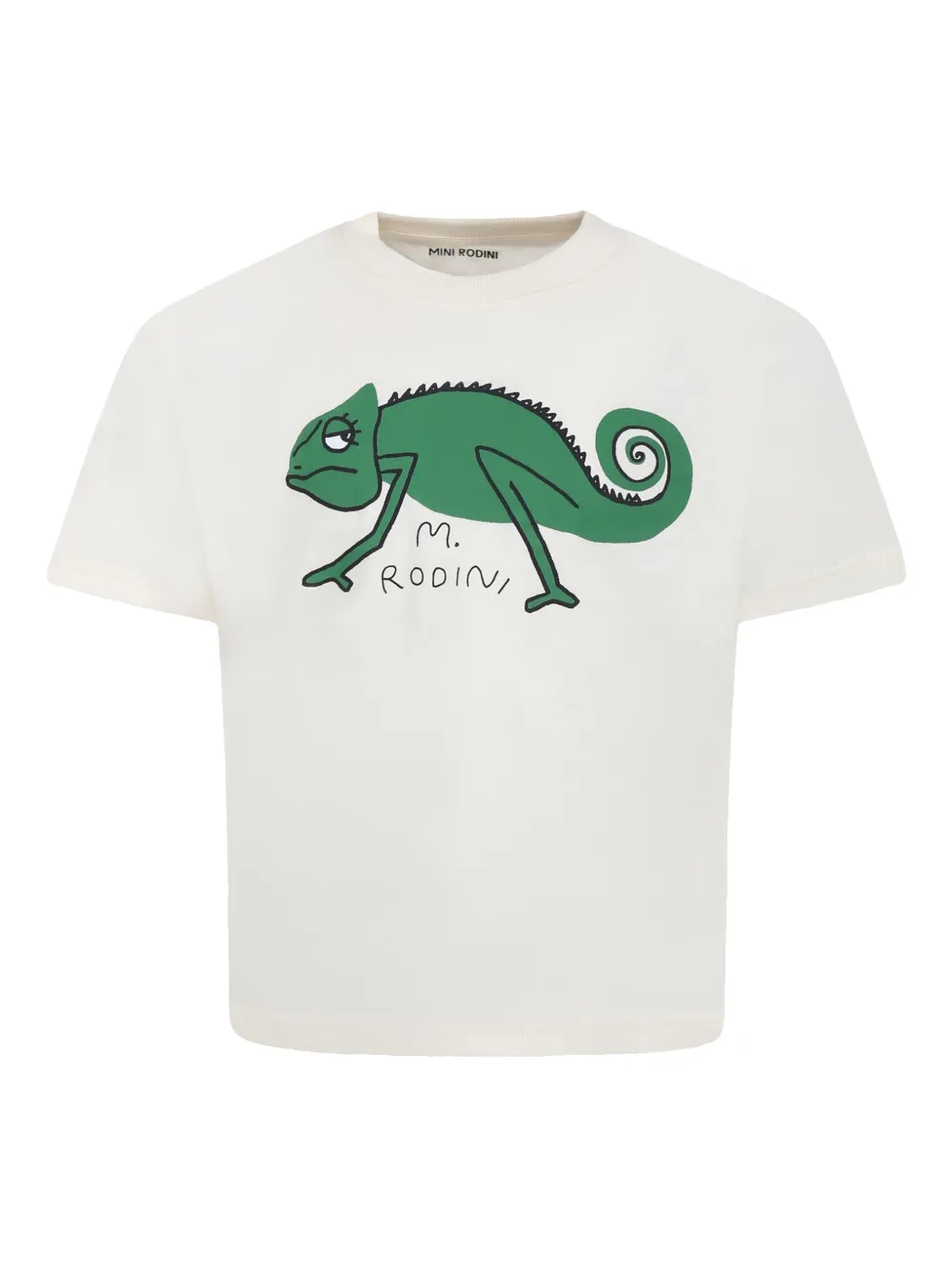 Mini Rodini Lizard T-shirt Wit