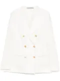 Tagliatore double-breasted blazer - White