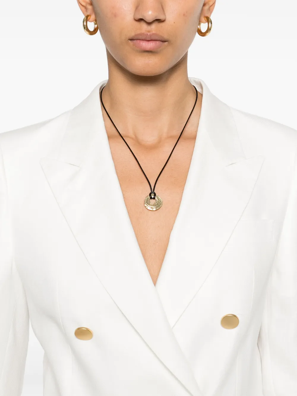 Tagliatore Blazer met dubbele rij knopen Wit