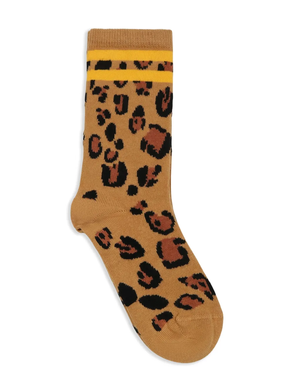 Mini Rodini leopard-print socks (pack of two) - Zwart