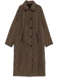 Fendi Pre-Owned 1980-1990 Fendi Reversible Zucca coat - Brown