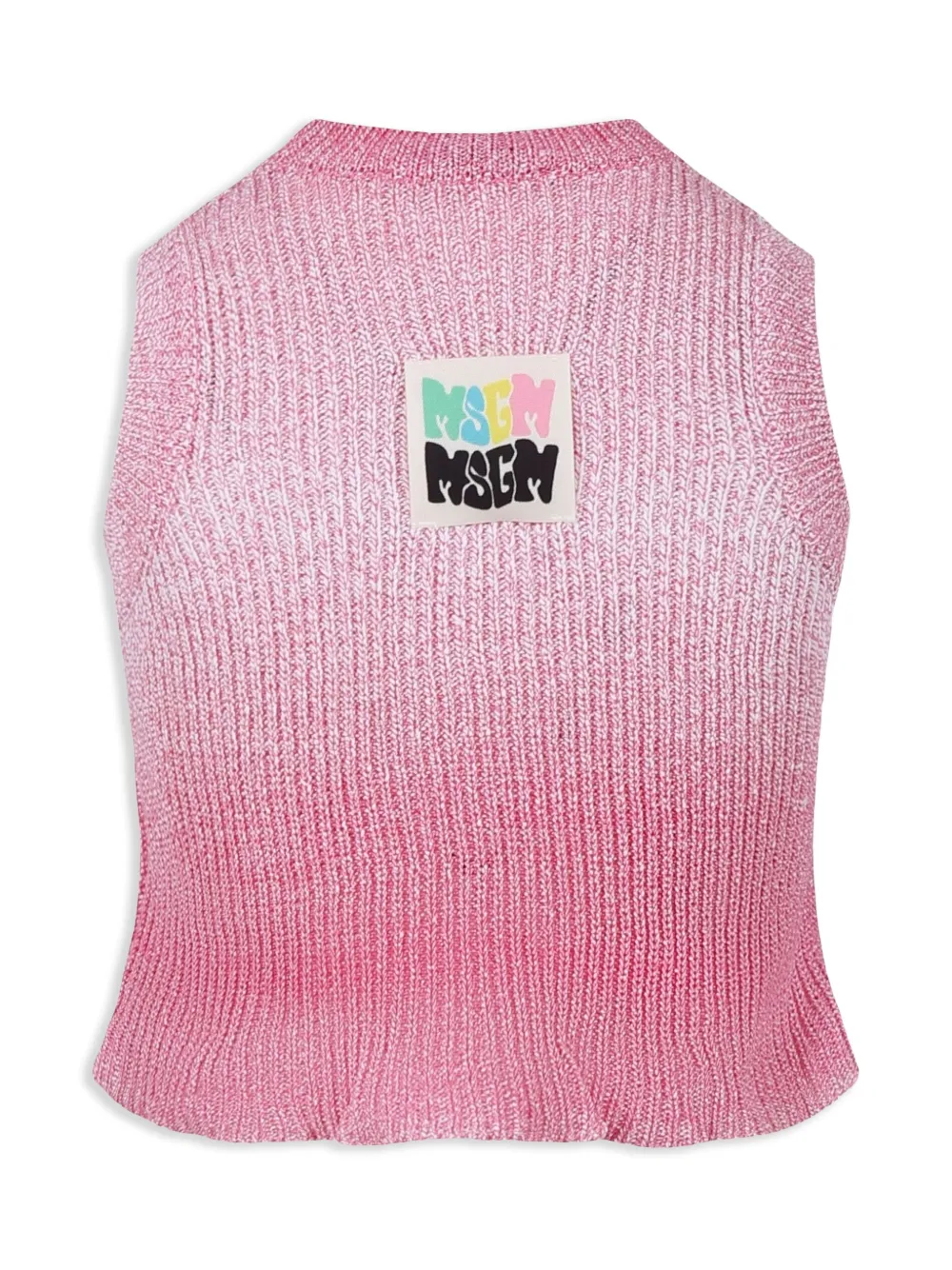 MSGM Kids cotton top - Roze