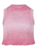 MSGM Kids cotton top - Pink