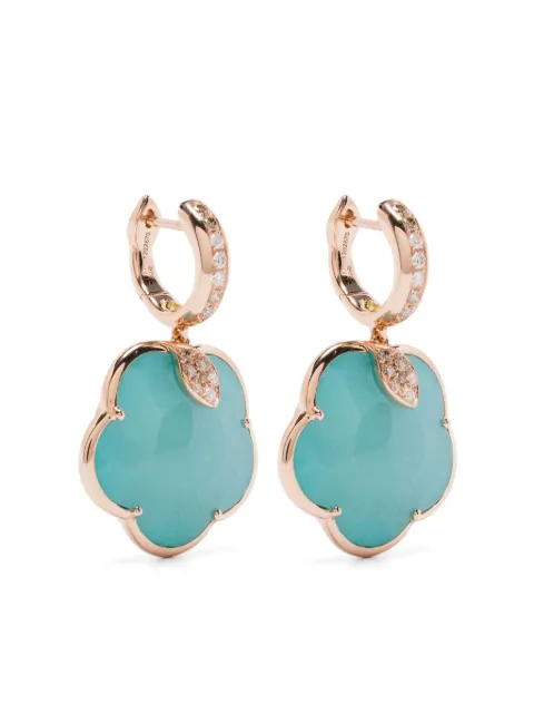 Pasquale Bruni pendientes Ton Joli en oro rosa de 18 ct con diamantes