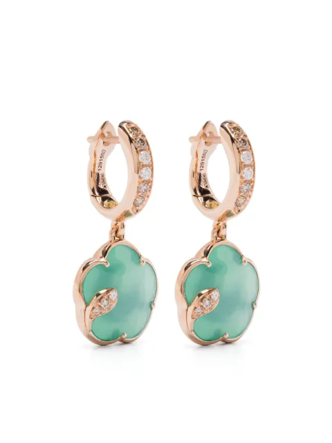 Pasquale Bruni Orecchini Petit Joli Lunaire in oro rosa 18kt con diamanti