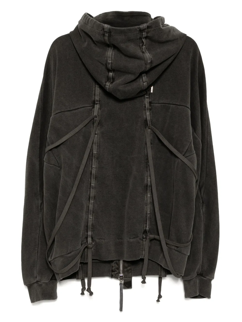 Boris Bidjan Saberi Hoodie met rits - Grijs