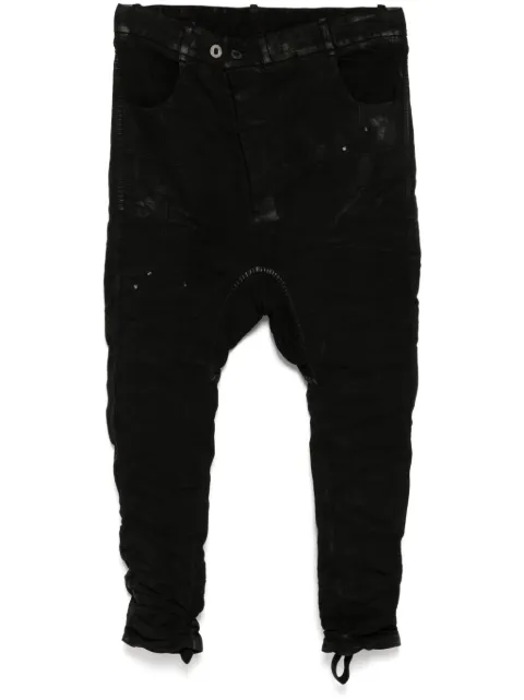 Boris Bidjan Saberi drop-crotch trousers