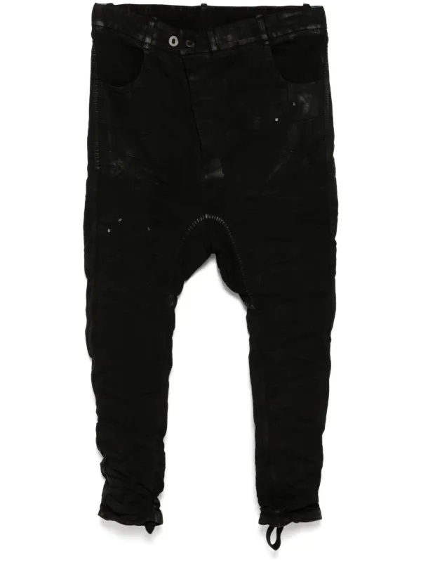 美品サルエルパンツ　スウェットBoris Bidjan Saberi 美品サルエルパンツスウェットBoris Bidjan Saberi