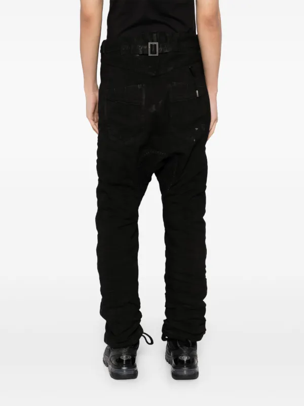 Boris Bidjan Saberi サルエルパンツ | ブラック | FARFETCH JP