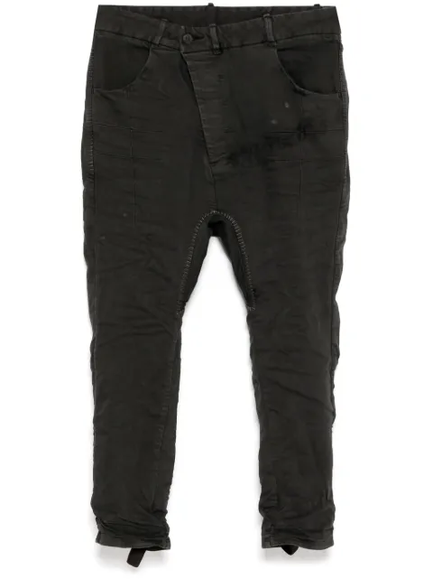 Boris Bidjan Saberi drop-crotch trousers