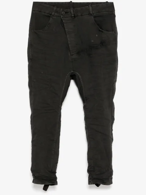 Boris Bidjan Saberi drop-crotch trousers