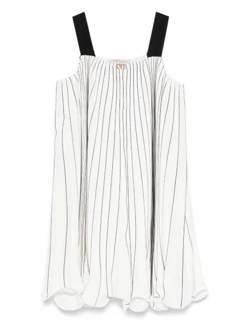 TWINSET Kids vestido plisado