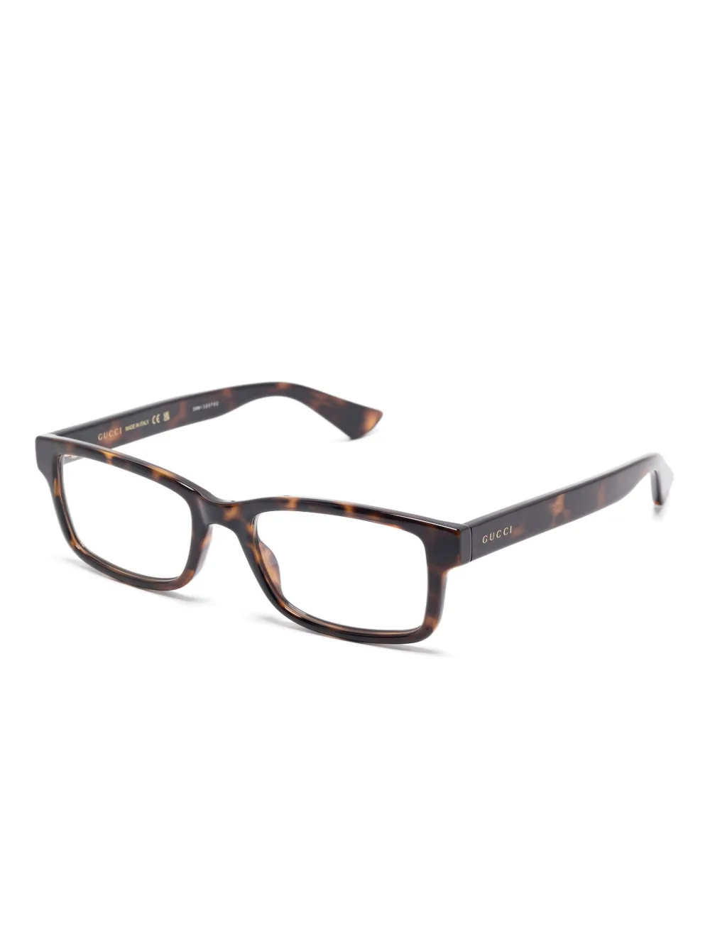 Gucci Eyewear Bril met vierkant montuur - Bruin