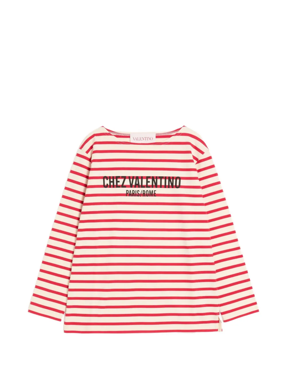 Valentino Garavani T-shirt a righe - Toni neutri