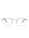 Montblanc square-frame glasses - Silver