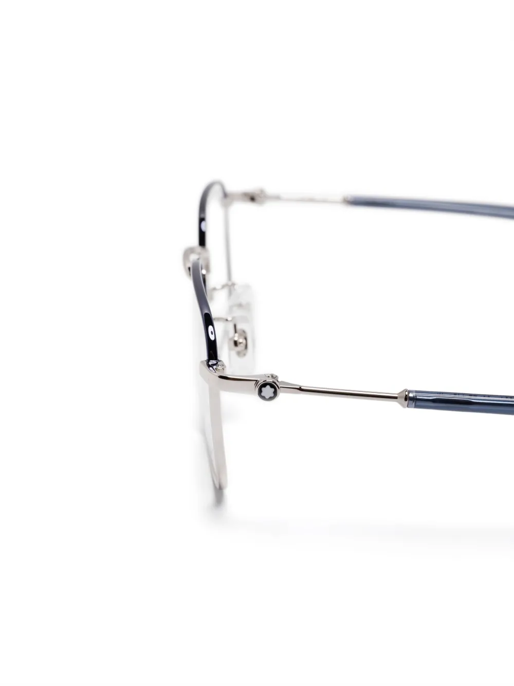 Montblanc Bril met vierkant montuur Zilver