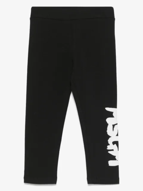 MSGM Kids logo-print leggings