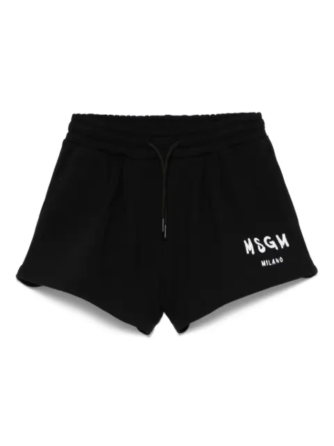 MSGM Kids short à logo imprimé