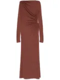 THE ANDAMANE Veronica maxi dress - Brown