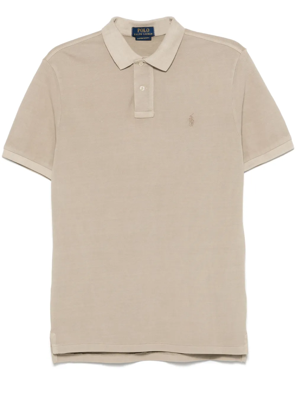 Polo Ralph Lauren Polo Pony-embroidered polo shirt | Neutrals | Image 1