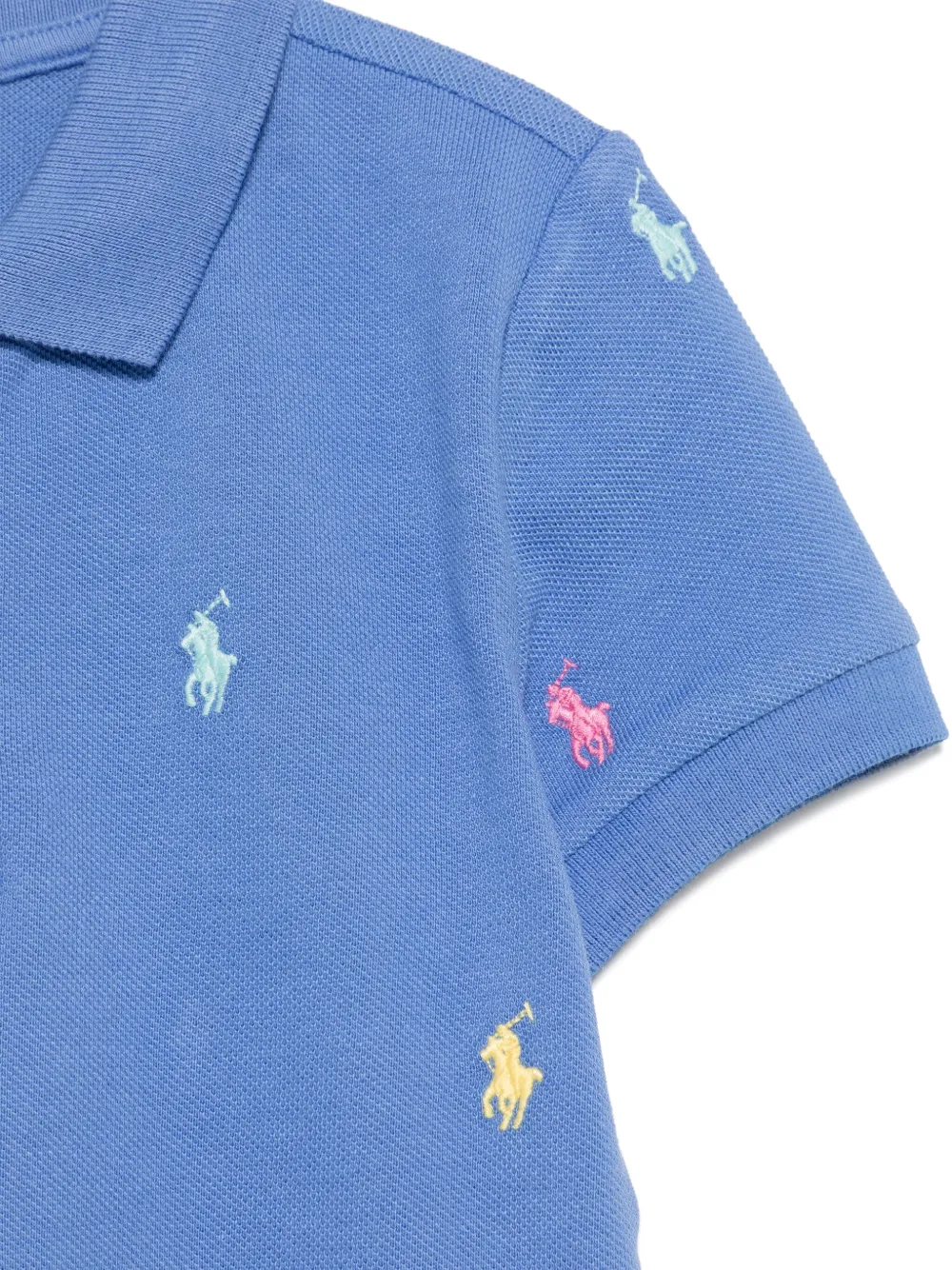POLO RALPH LAUREN KIDS Poloshirt met borduurwerk Blauw