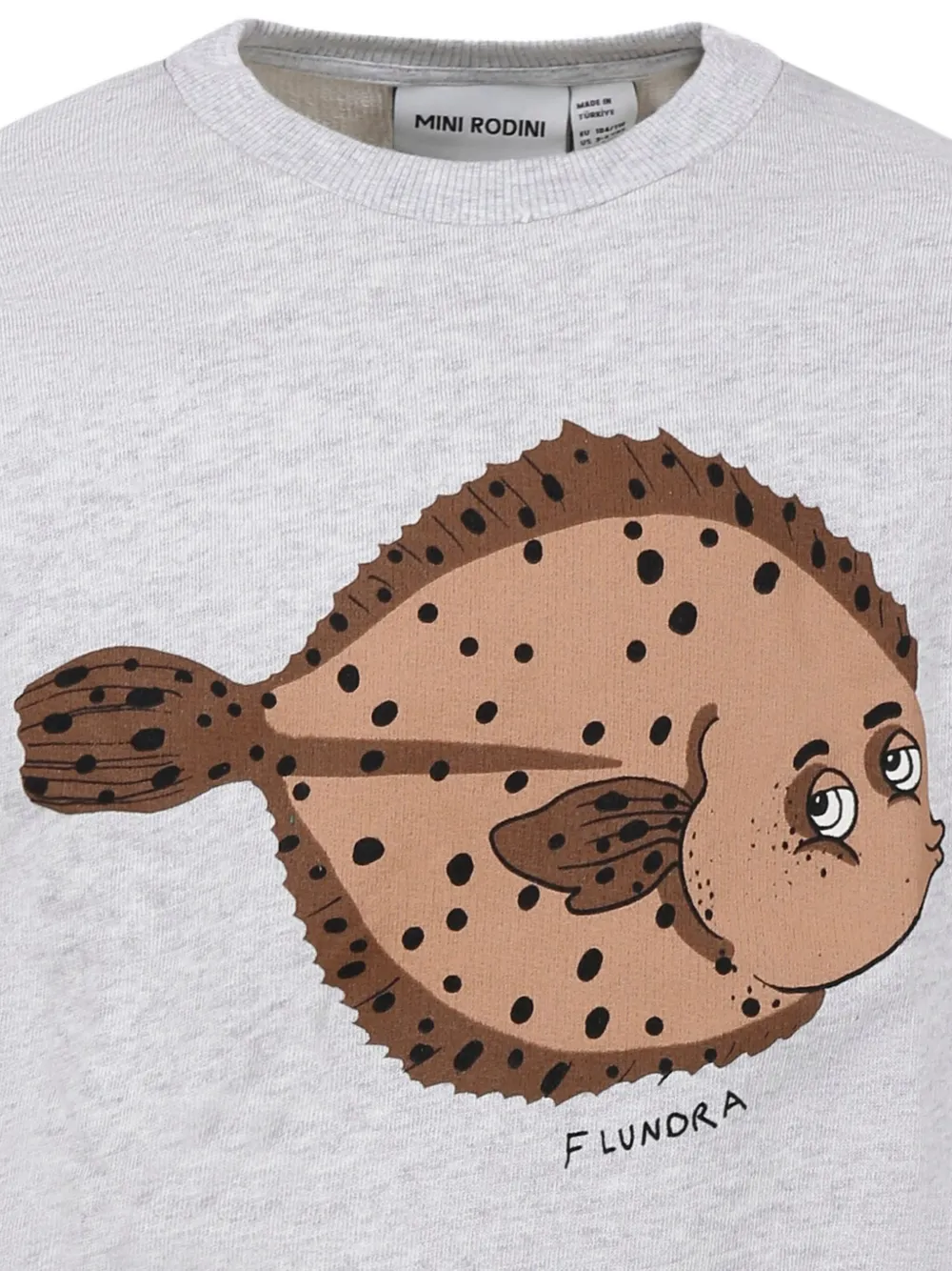 Mini Rodini Flundra sweater Grijs