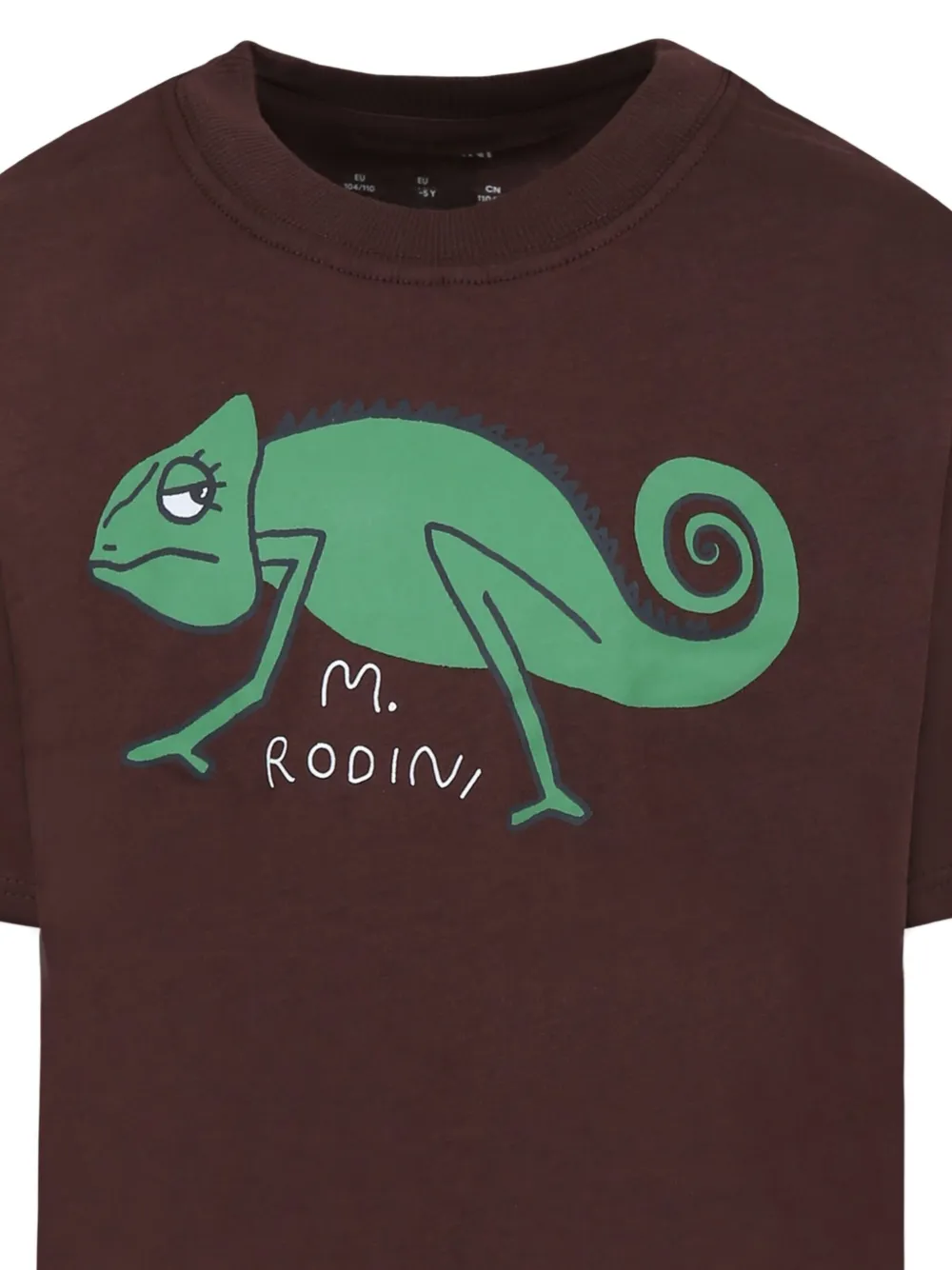 Mini Rodini Lizard T-shirt Bruin