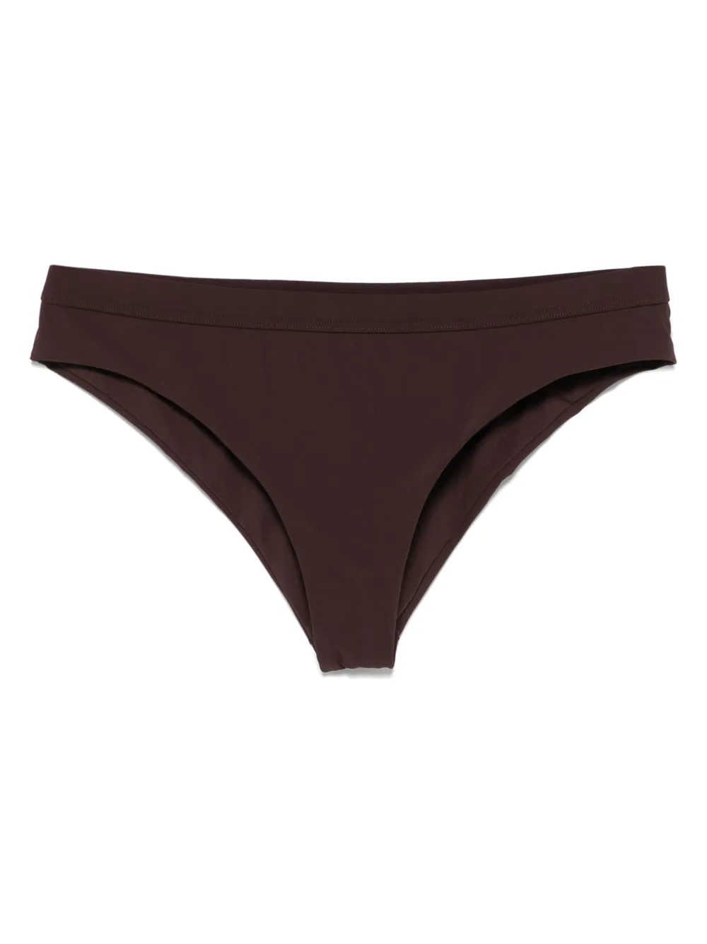 Jil Sander bikini bottom con pretina elástica | marrón | Image 1