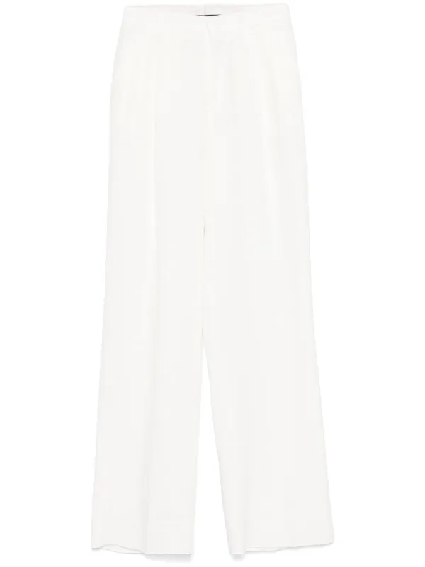 パンツ TAGLIATORE Women Trousers TPARIGI10BADM50011X1110 White WHITE Tagliatore WOMAN TROUSERS SUIT (TPARIGI10BADM50011