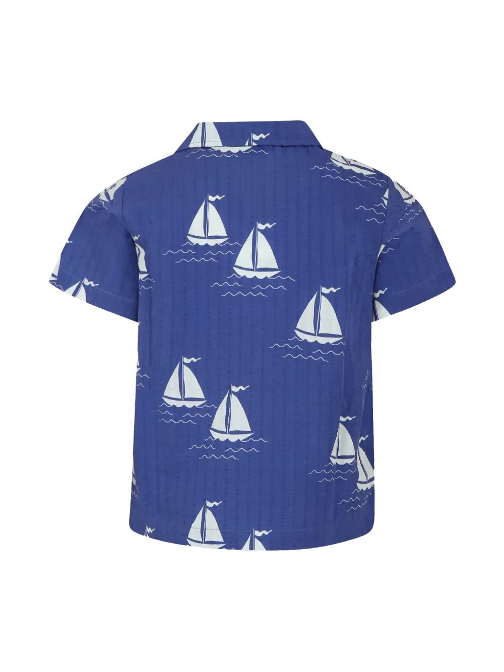 Mini Rodini Sailing Boats shirt - Blauw