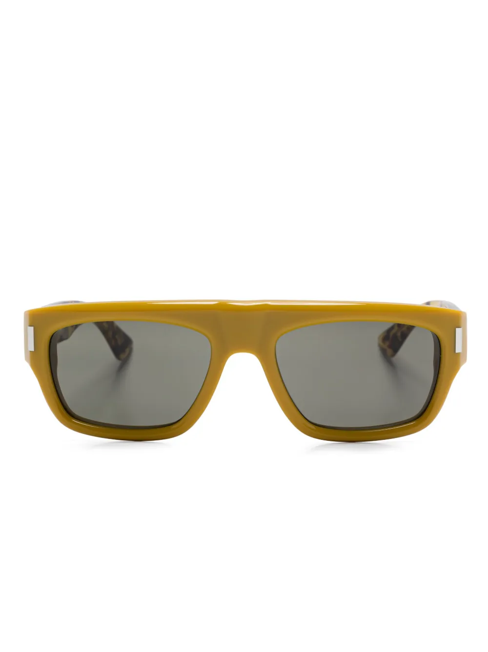 Saint Laurent Eyewear lentes de sol con armazón rectangular | amarillo | Image 1