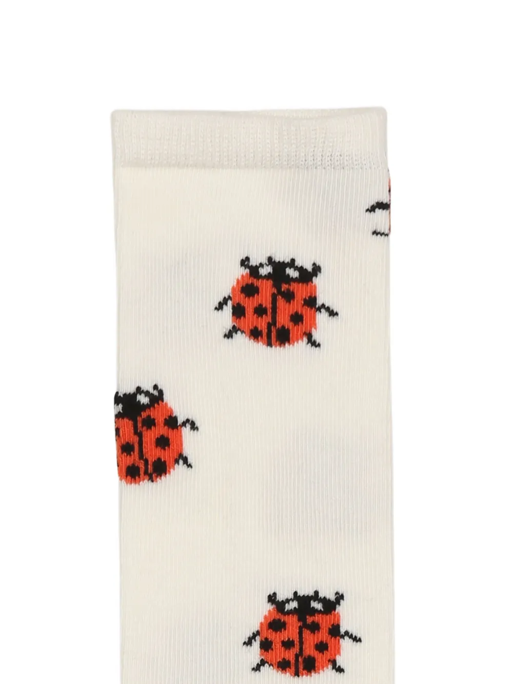 Mini Rodini knee-length socks - Wit