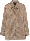 Fendi Pre-Owned 1980-1990s FENDI Zucchino coat - Neutrals