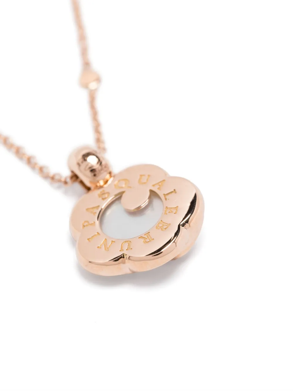 Pasquale Bruni Collana Petit Joli Lunaire in oro rosa 18kt con perle e diamanti | Collane | Image 3