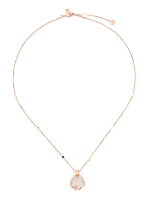 Pasquale Bruni 18K rose gold Petit Joli Lunaire pearl and diamond necklace