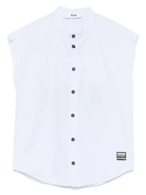 MSGM Kids camisa sin mangas