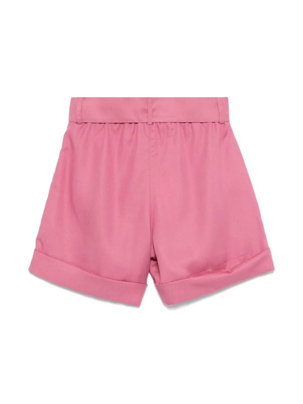 TWINSET Kids Cargo shorts met ceintuur - Roze