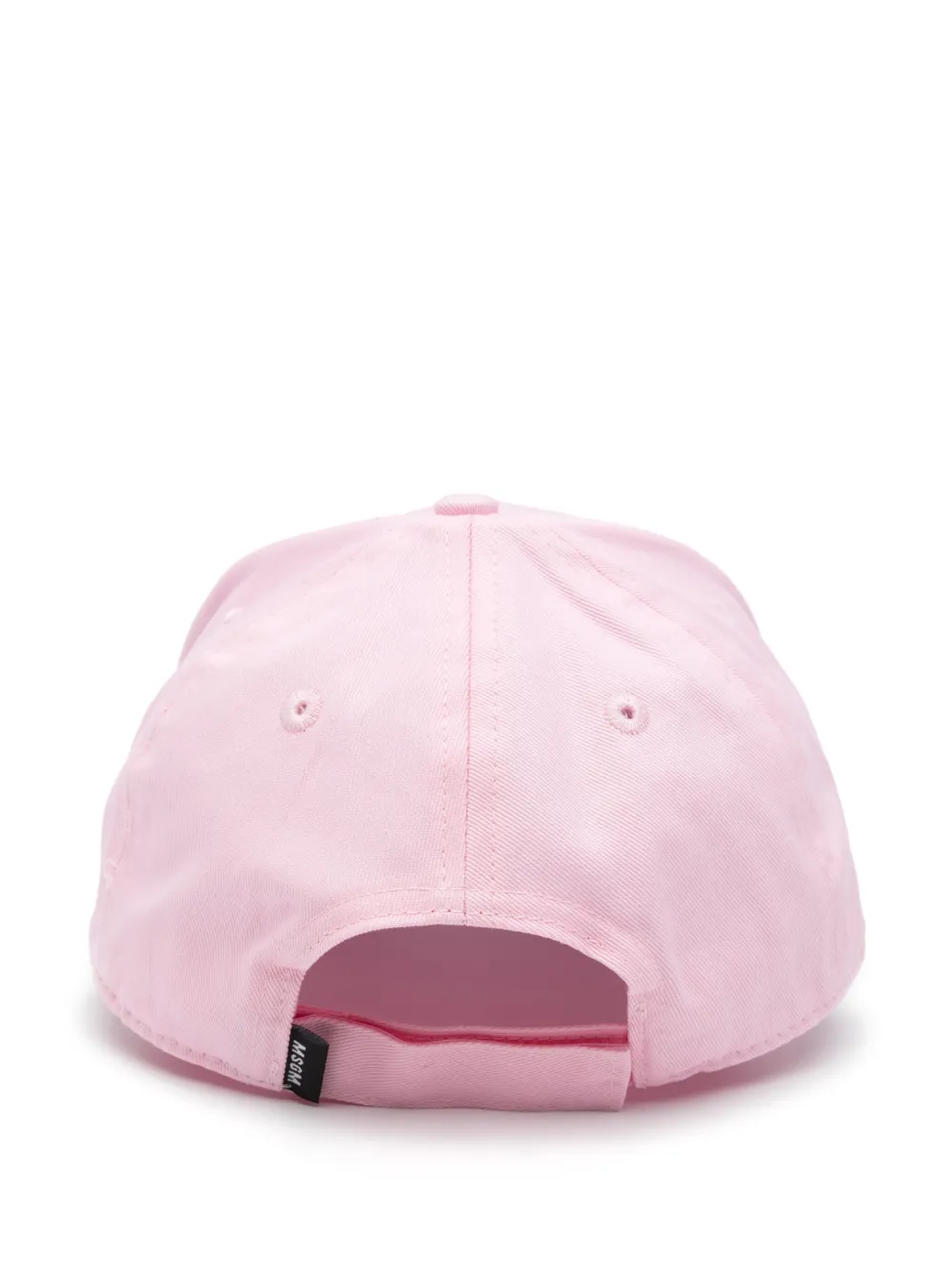 MSGM Kids Pet met geborduurd logo - Roze