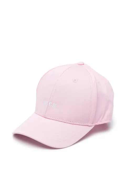 MSGM Kids gorra con logo bordado