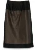 Carven layered midi skirt - Black