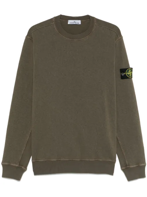 Sweat en coton à patch Compass - Stone Island - Modalova