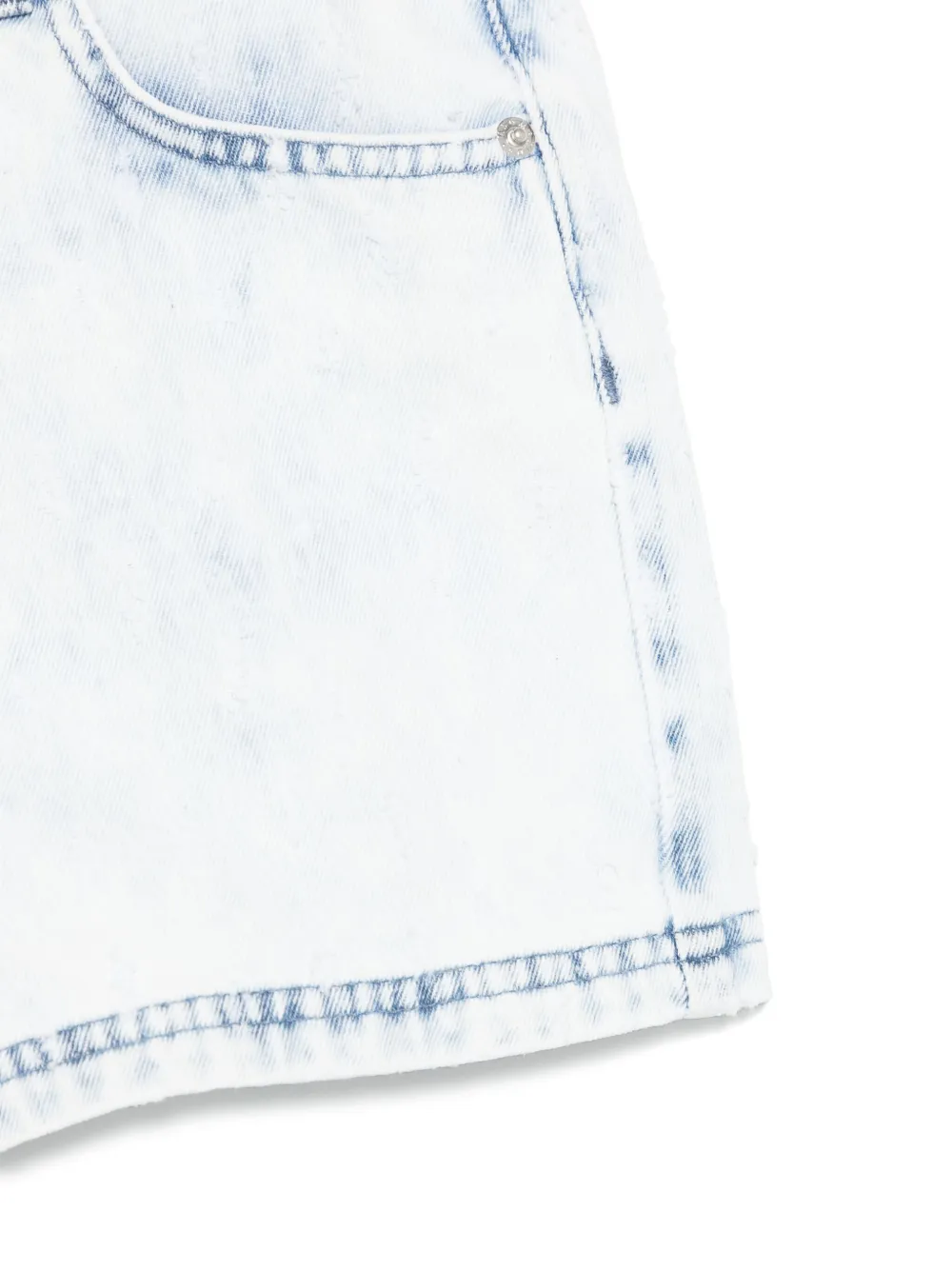 MSGM DISTRESSED SHORTS