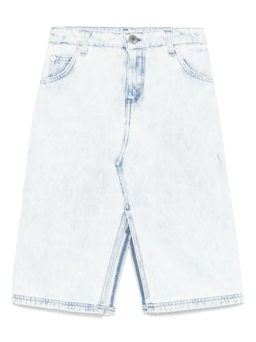 MSGM Kids Gerafelde rok Blauw
