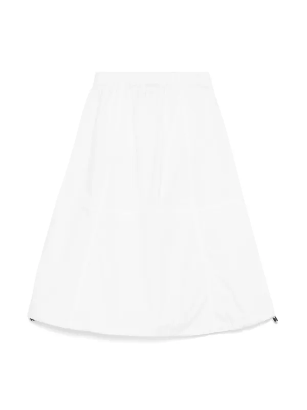 スカート papier Enfant wrapped skirt / White Girl's white check petticoat skirt Okaïdi & Obaïbi