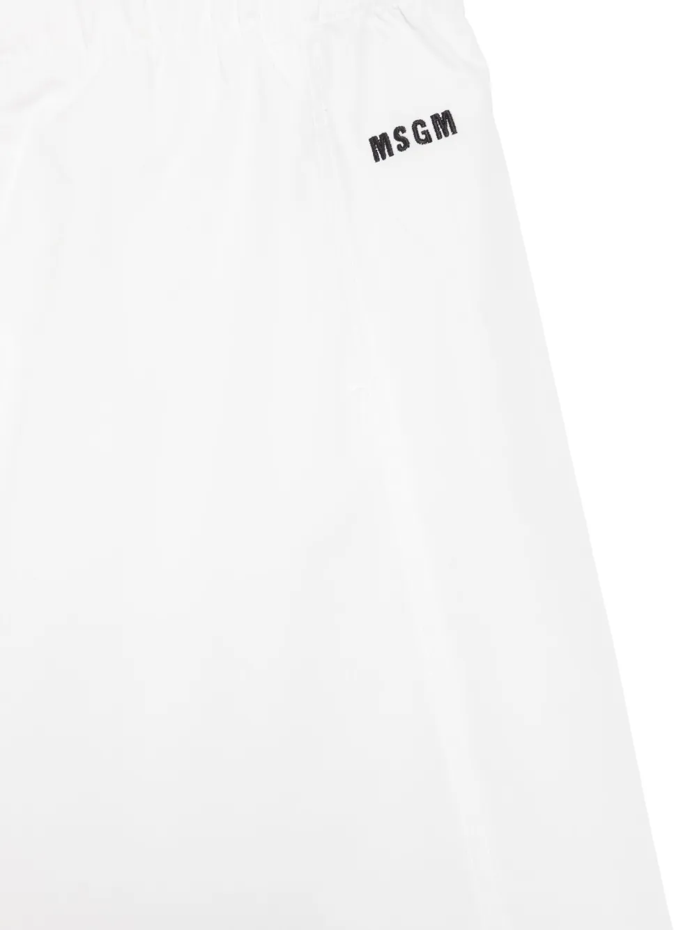 MSGM Kids Popeline rok Wit