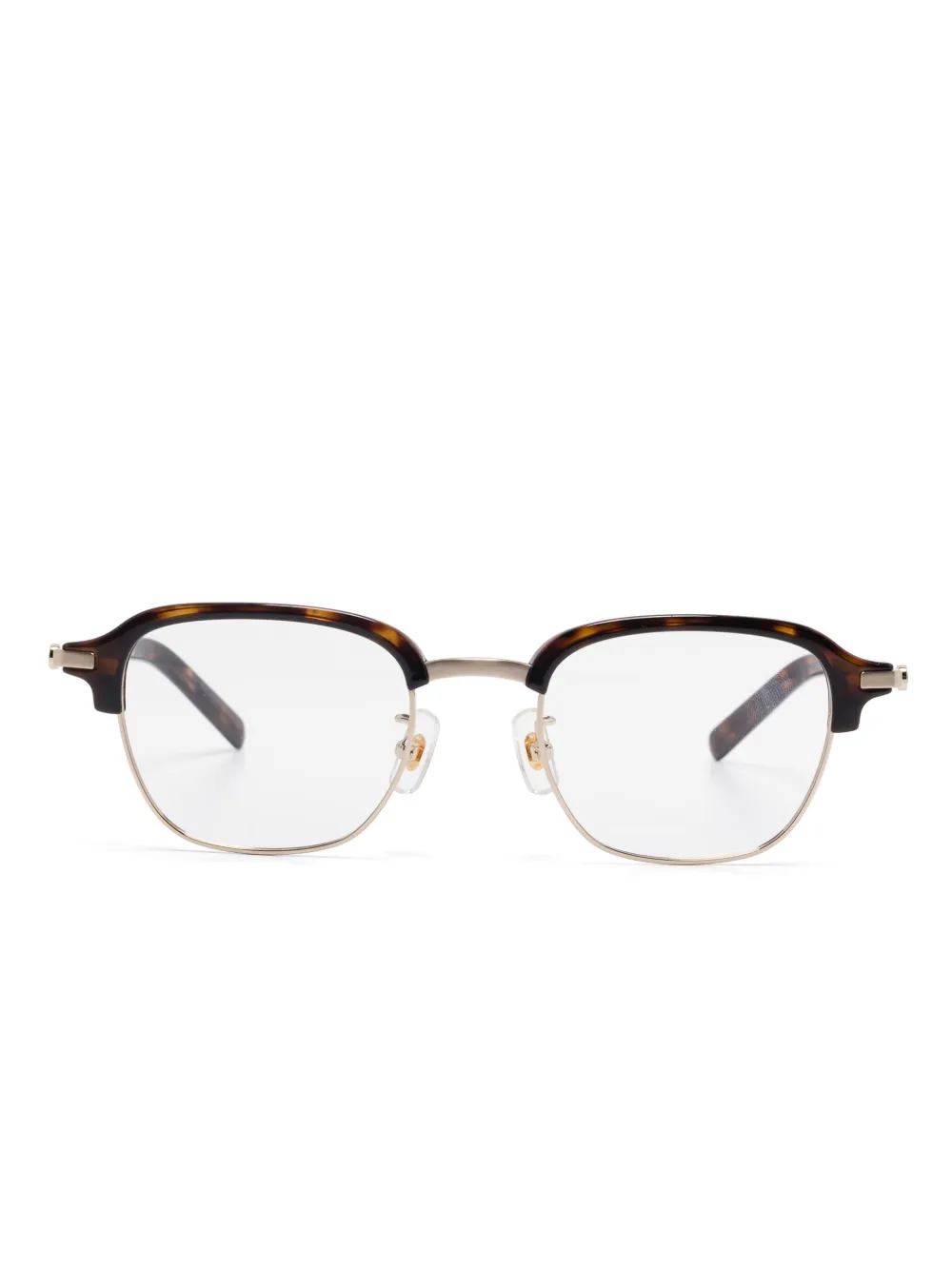 Montblanc square-frame glasses | Brown | Image 1