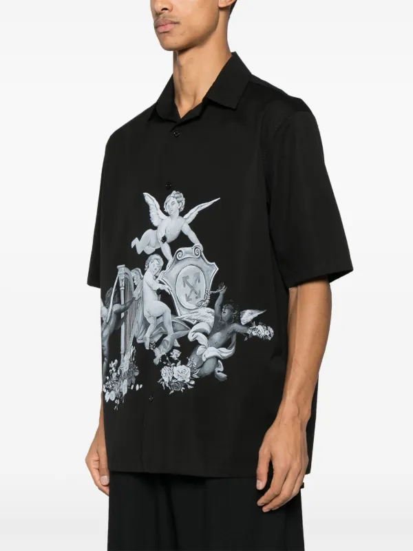 【関税込み】Off-White ホワイト Putti Tシャツ Off-White Putti Skate T-shirt | Black | FARFETCH JO